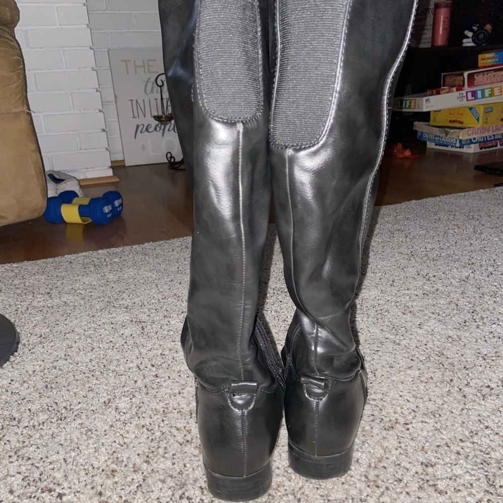 Black Riding Boots - Picture 3 of 5
